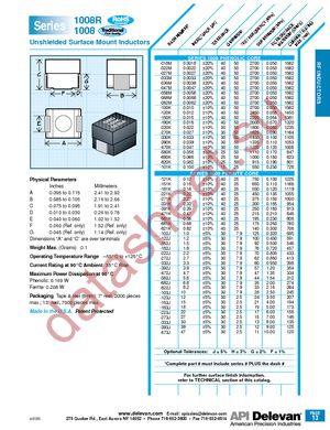 1008R-022K datasheet  